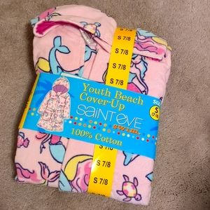 Girls mermaid robe